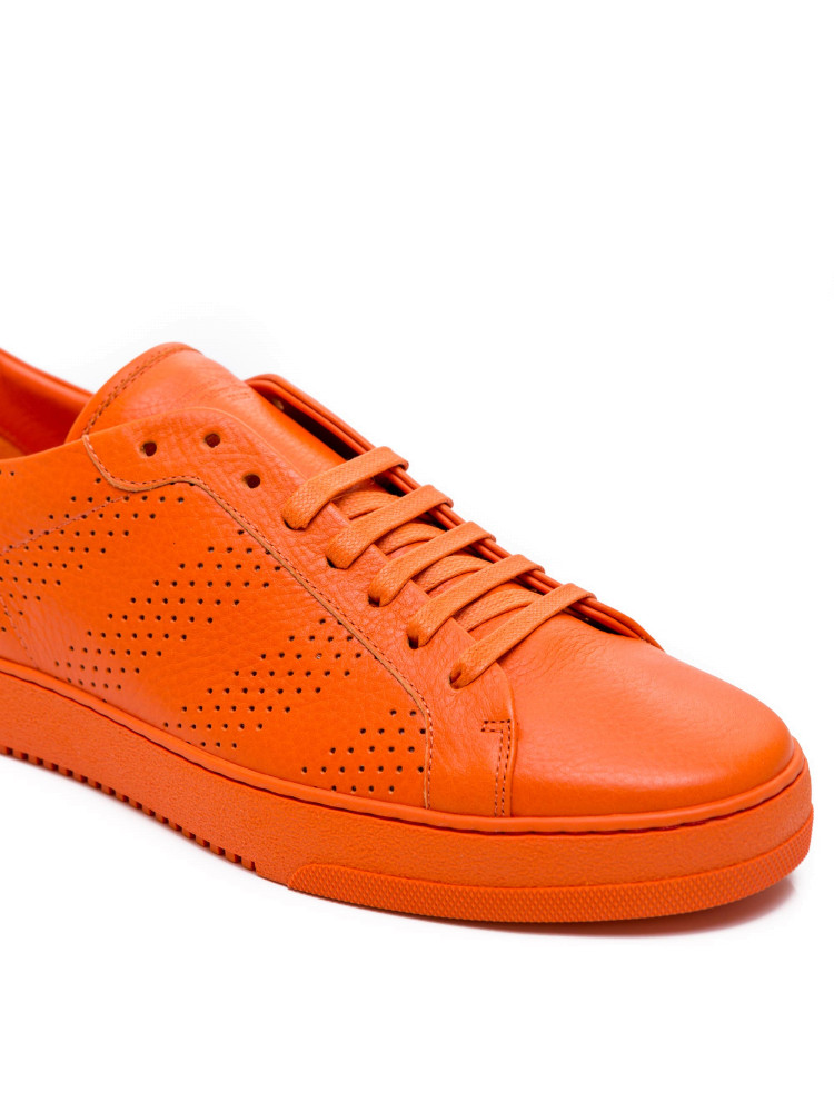 Off White perforated sneakers Off White  PERFORATED SNEAKERSoranje - www.credomen.com - Credomen