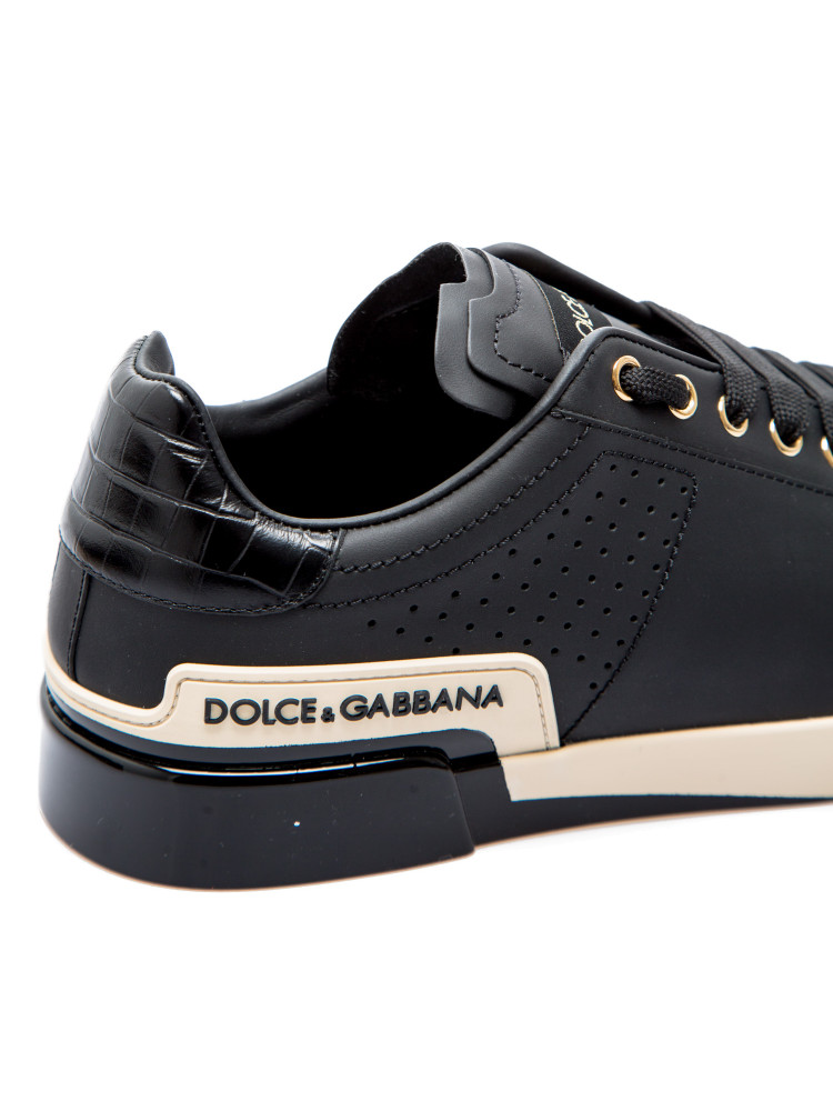 Dolce & Gabbana lowtop sneaker Dolce & Gabbana  LowTop Sneakerzwart - www.credomen.com - Credomen