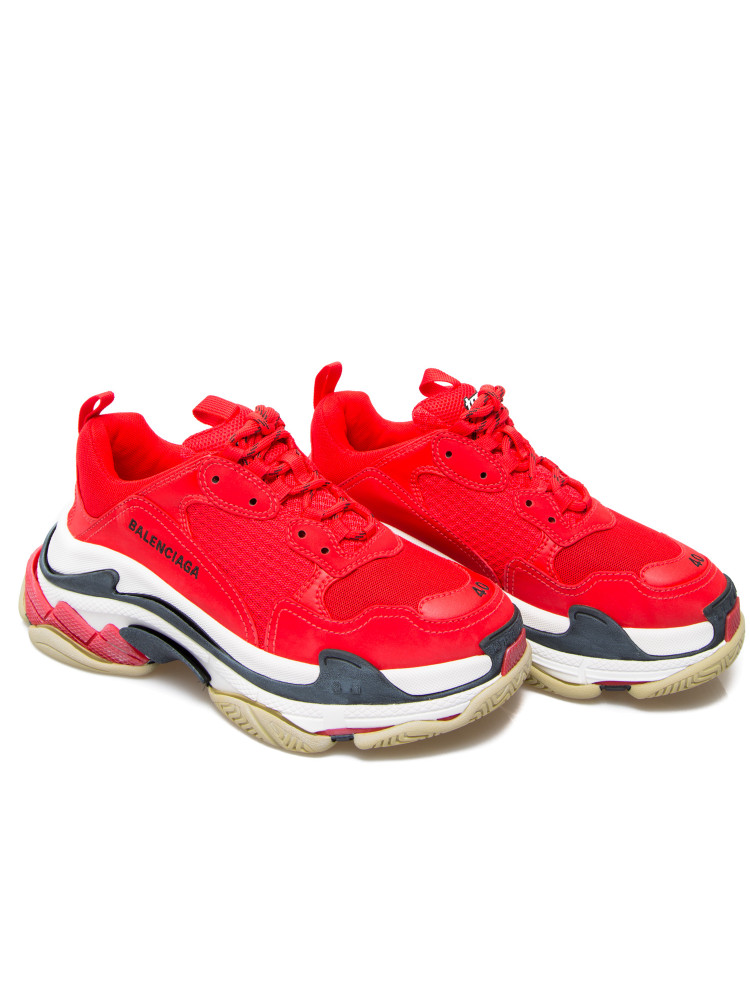 Buy Balenciaga Triple S Sneaker 'Grey Red' - 536737 W090H 6495