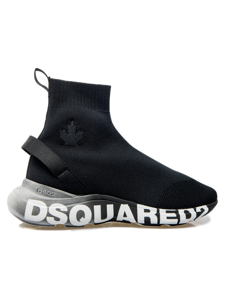 Dsquared2 fly sneaker Dsquared2  FLY SNEAKERzwart - www.credomen.com - Credomen