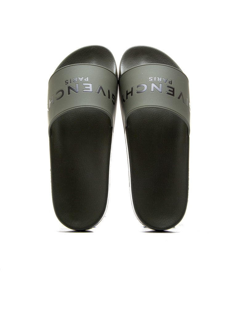 Givenchy slide flat sandals Givenchy  Slide Flat Sandalsgroen - www.credomen.com - Credomen