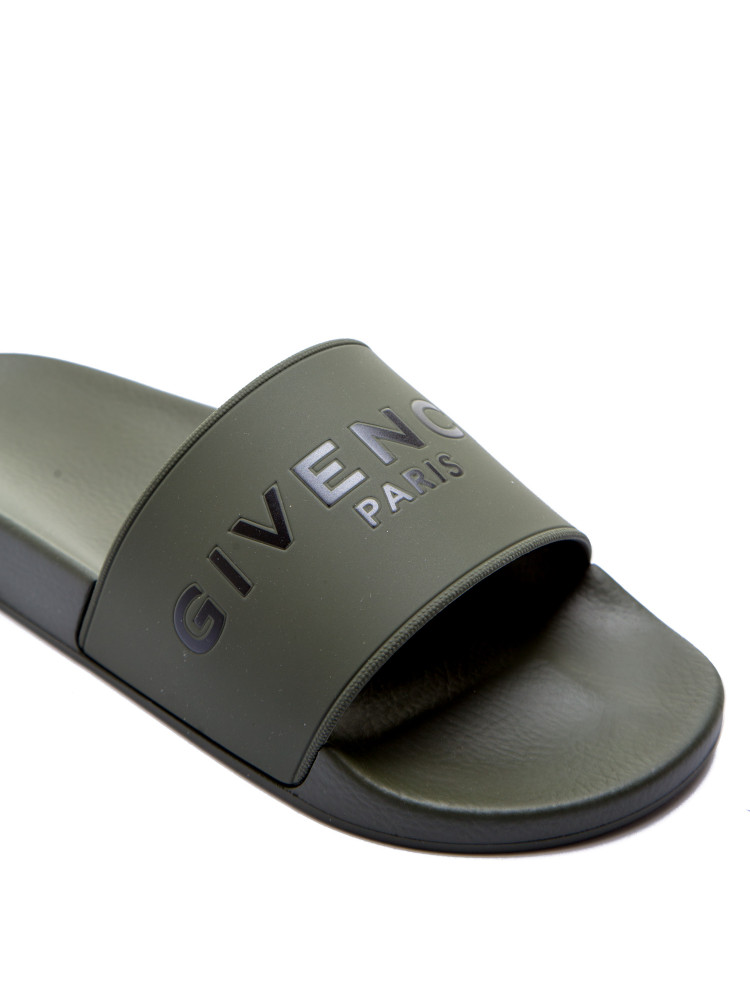 Givenchy slide flat sandals Givenchy  Slide Flat Sandalsgroen - www.credomen.com - Credomen