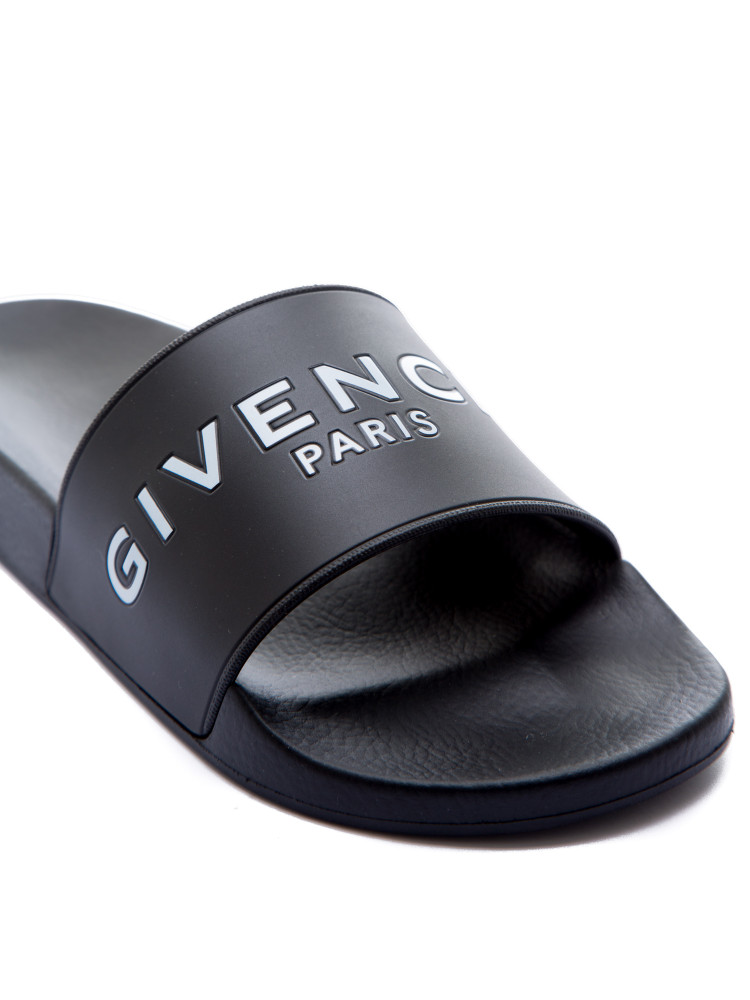 Givenchy slide flat sandals Givenchy  Slide Flat Sandalszwart - www.credomen.com - Credomen