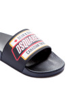 Dsquared2 slide sandal Dsquared2  SLIDE SANDALzwart - www.credomen.com - Credomen