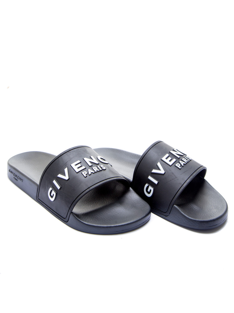 Givenchy slide flat sandal Givenchy  SLIDE FLAT SANDALzwart - www.credomen.com - Credomen