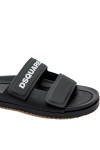 Dsquared2 flat sandals Dsquared2  FLAT SANDALSzwart - www.credomen.com - Credomen