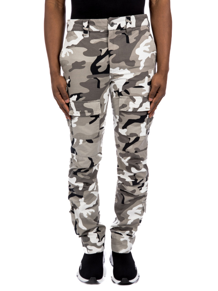 Ed Hardy Cloud Fitted Cargo Pants in Blue | Lyst UK