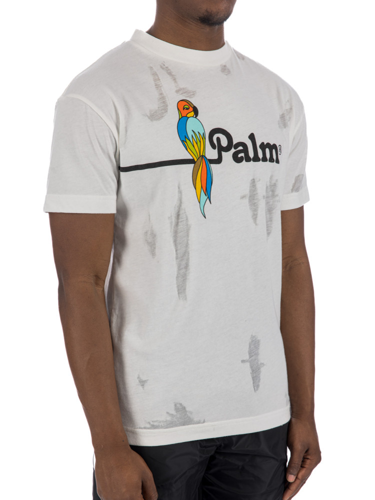 palm angels  parrot vintage tee palm angels   PARROT VINTAGE TEEwit - www.credomen.com - Credomen
