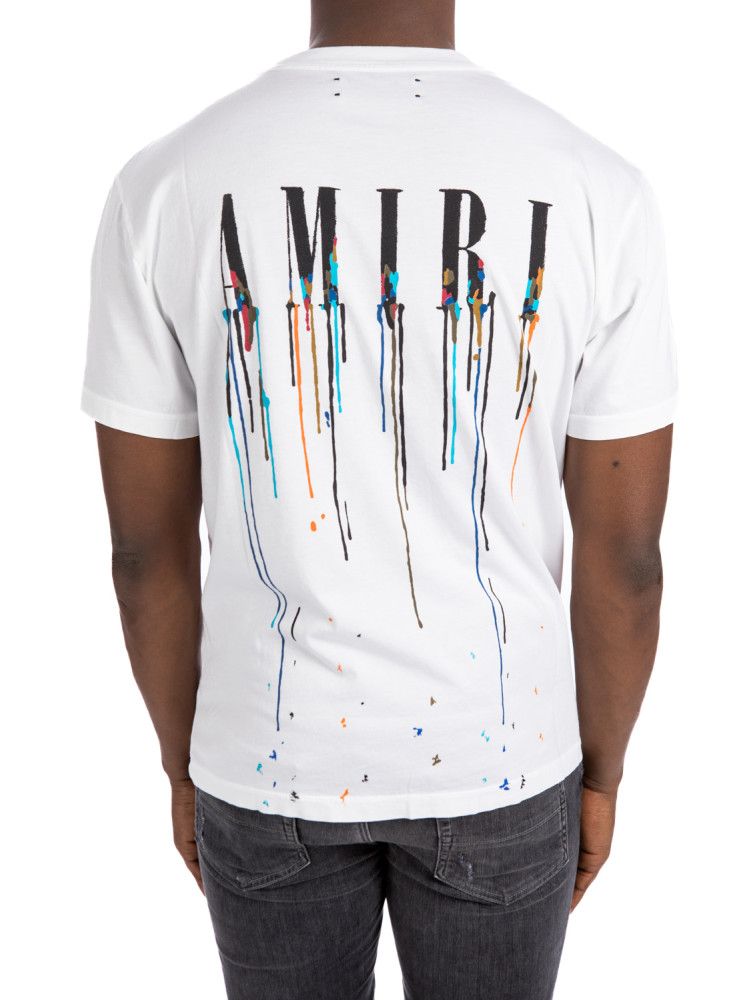 Vintage Amiri Dripping Paint T-shirts Amiri Unisex Tee Shirt -  Sweden