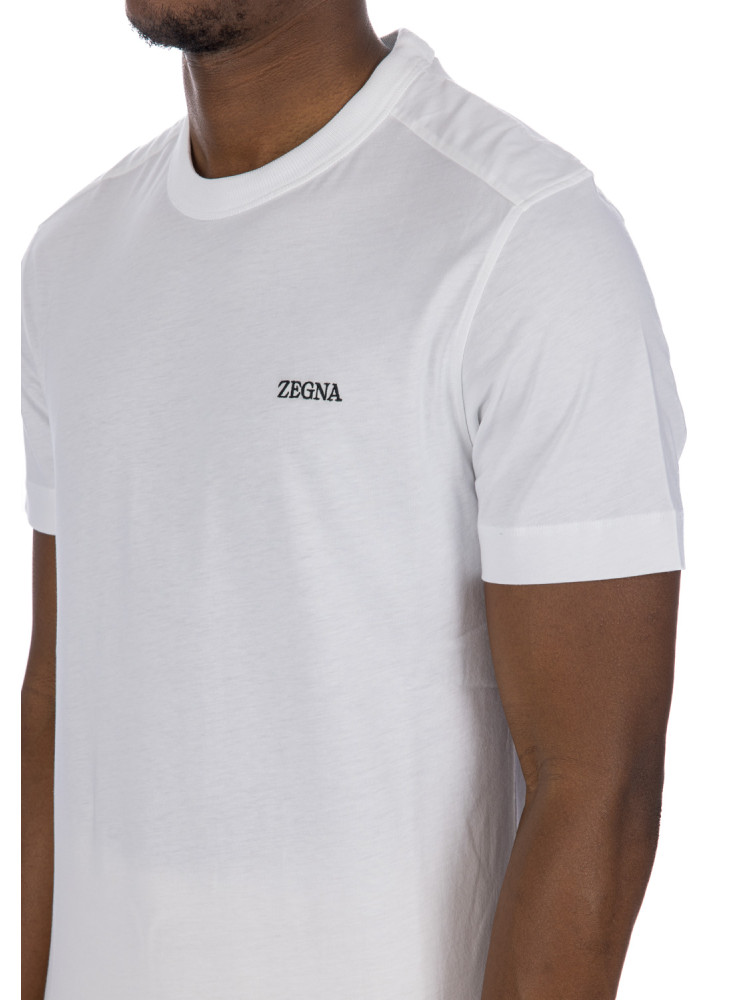 Zegna pure cotton t-shirt Zegna  PURE COTTON T-SHIRTwit - www.credomen.com - Credomen