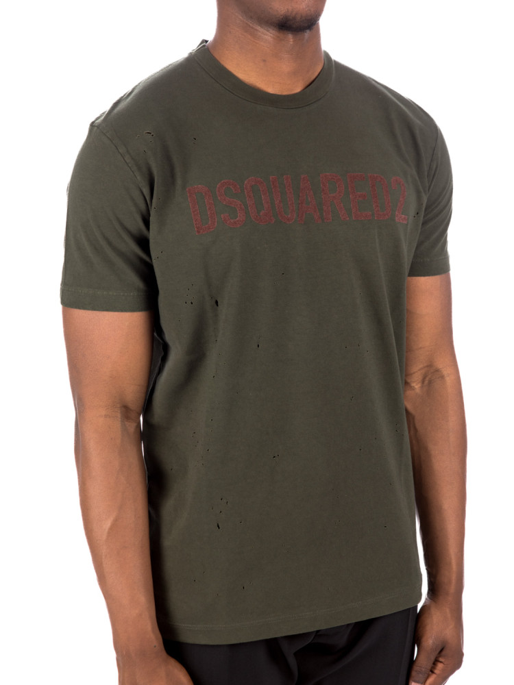 Dsquared2 t-shirt Dsquared2  T-SHIRTgroen - www.credomen.com - Credomen