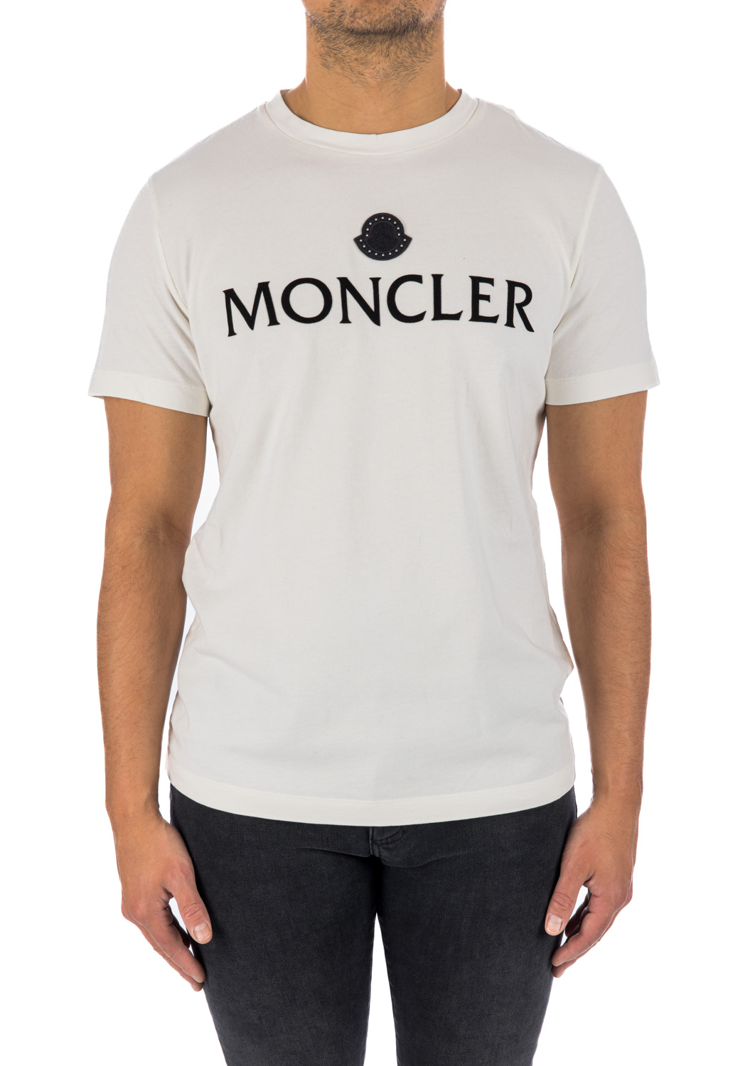 Shop MONCLER 2023 SS Short Sleeves Logo T-Shirts