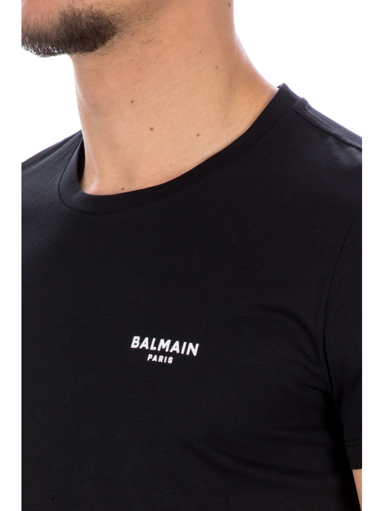 Balmain classic ss t-shirt Balmain  CLASSIC SS T-SHIRTzwart - www.credomen.com - Credomen