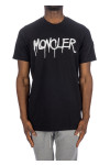 Moncler ss t-shirt Moncler  SS T-SHIRTzwart - www.credomen.com - Credomen