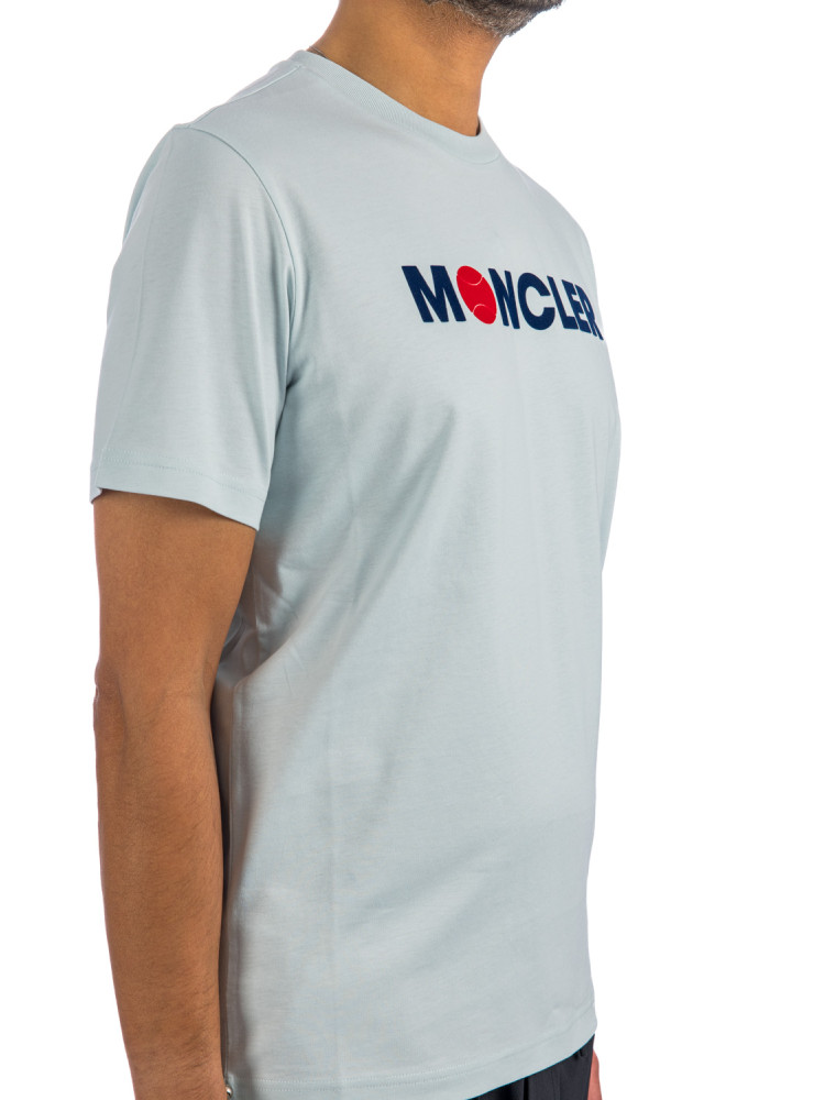 Moncler ss t-shirt Moncler  SS T-SHIRTblauw - www.credomen.com - Credomen
