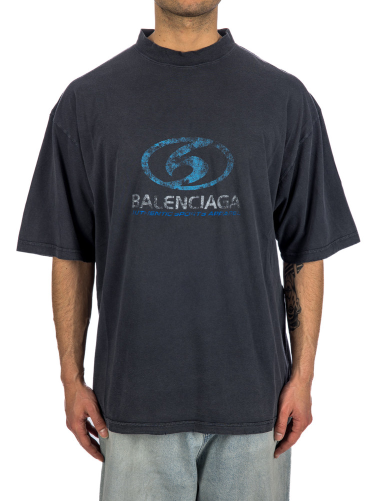 Balenciaga t-shirt Balenciaga  T-SHIRTzwart - www.credomen.com - Credomen