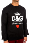 Dolce & Gabbana sweatshirt Dolce & Gabbana  Sweatshirtzwart - www.credomen.com - Credomen