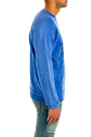 Balmain crinkled sweatshirt Balmain  CRINKLED SWEATSHIRTblauw - www.credomen.com - Credomen