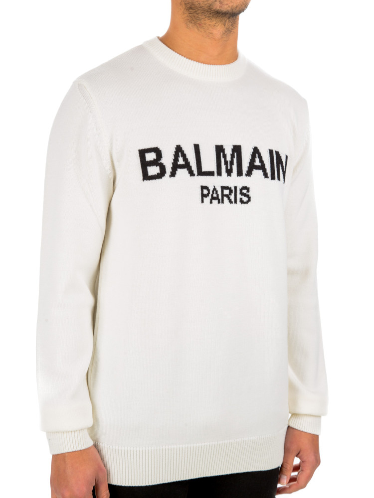 Balmain balmain paris sweater Balmain  BALMAIN PARIS SWEATERwit - www.credomen.com - Credomen