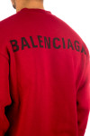 Balenciaga sweater logo Balenciaga  SWEATER LOGOrood - www.credomen.com - Credomen