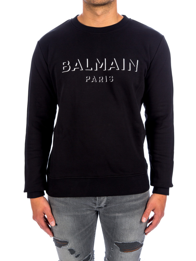 Balmain 3d effect sweatshirt Balmain  3D EFFECT SWEATSHIRTzwart - www.credomen.com - Credomen