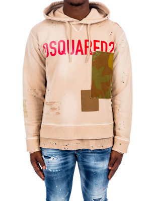 Dsquared2 patch cool hoodie 427-00626