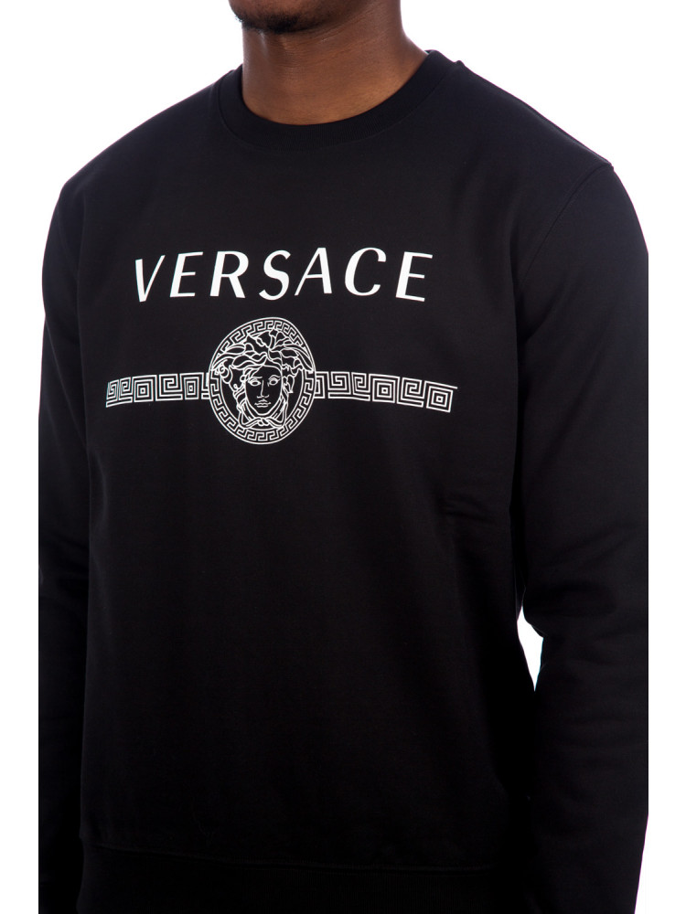 Versace sweatshirt Versace  SWEATSHIRTzwart - www.credomen.com - Credomen