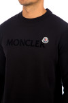 Moncler sweatshirt Moncler  SWEATSHIRTzwart - www.credomen.com - Credomen