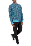 Versace knit sweater Versace  KNIT SWEATERblauw - www.credomen.com - Credomen