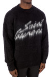 Saint Laurent sweater jacquard Saint Laurent  SWEATER JACQUARDzwart - www.credomen.com - Credomen