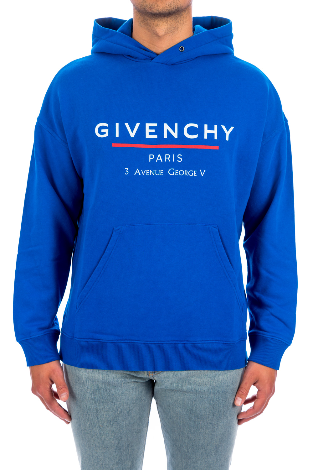 Total 45+ imagen sky blue givenchy hoodie - Abzlocal.mx