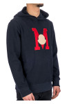 Moncler hoodie sweater Moncler  HOODIE SWEATERblauw - www.credomen.com - Credomen