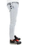 Off White skinny jeans Off White  SKINNY JEANSgrijs - www.credomen.com - Credomen