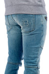 Balmain monogram slim jeans-vi Balmain  MONOGRAM SLIM JEANS-VIblauw - www.credomen.com - Credomen