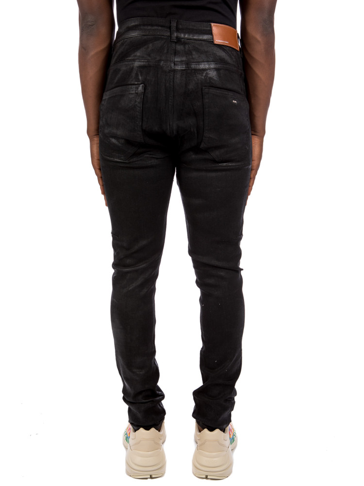 Flaneur Homme skinny jeans wax Flaneur Homme  SKINNY JEANS WAXzwart - www.credomen.com - Credomen