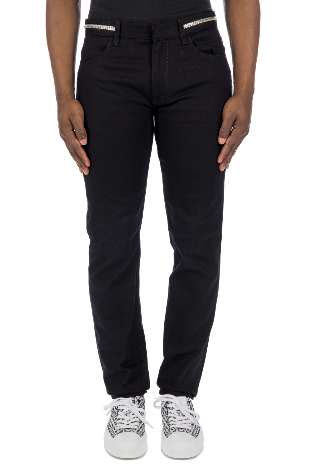 Givenchy  Tapered CottonCorduroy Trousers  Men  Navy Givenchy