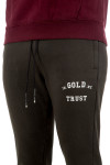IN GOLD WE TRUST jogger pants streped IN GOLD WE TRUST  JOGGER PANTS STREPEDgroen - www.credomen.com - Credomen
