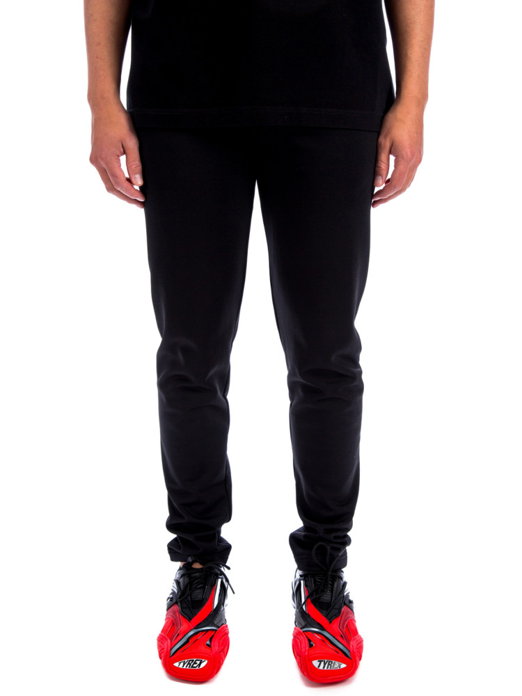 Shop Balenciaga Black Black Zipped Tracksuit Pants for Men