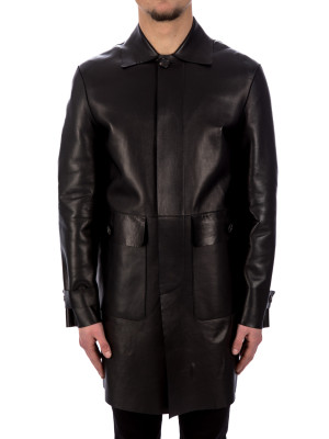 Dsquared2 leather coat