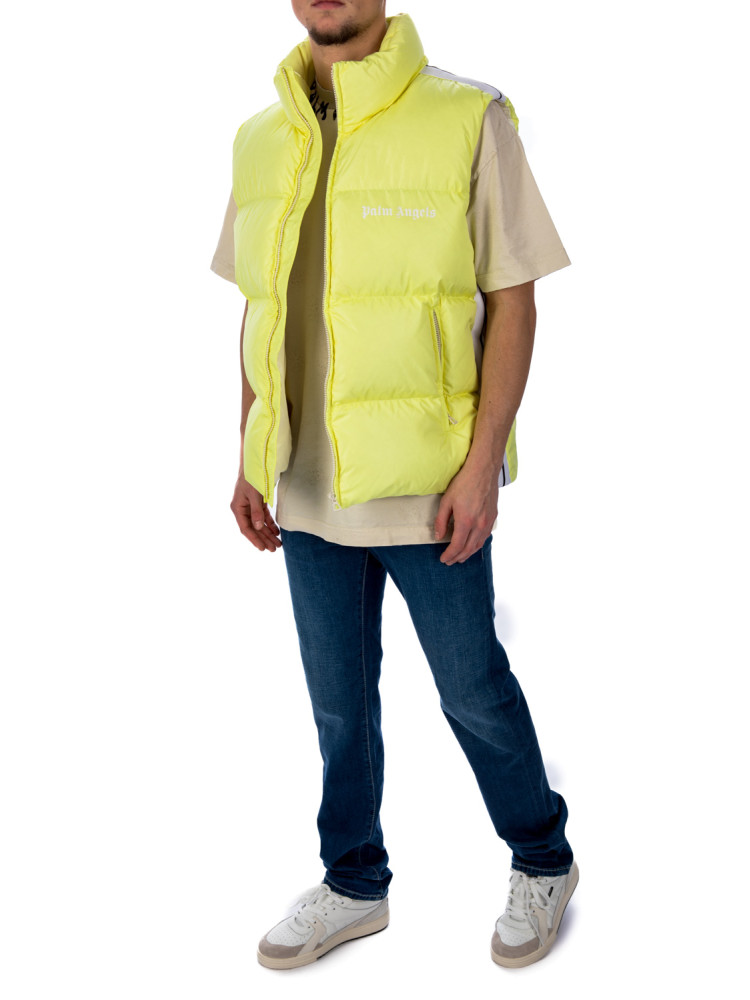 Men's luxury jacket - Yellow Palm Angels zip jacket