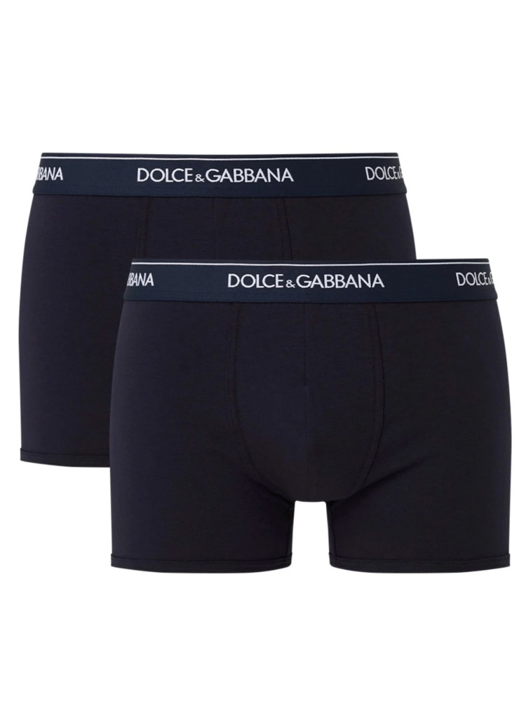 Dolce & Gabbana reg boxer 2-p Dolce & Gabbana  Reg Boxer 2-Pblauw - www.credomen.com - Credomen