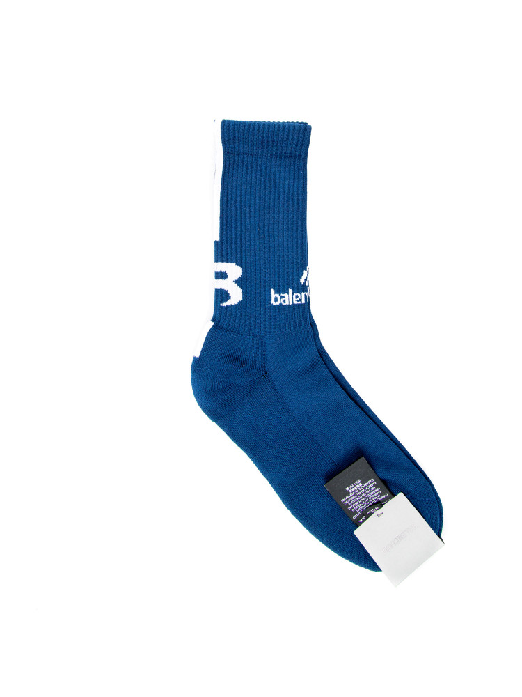 balenciaga socks blue