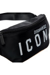 Dsquared2 d2 icon belt bag Dsquared2  D2 ICON BELT BAGzwart - www.credomen.com - Credomen