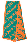 Palm Angels  monogram scarf Palm Angels   MONOGRAM SCARFmulti - www.credomen.com - Credomen