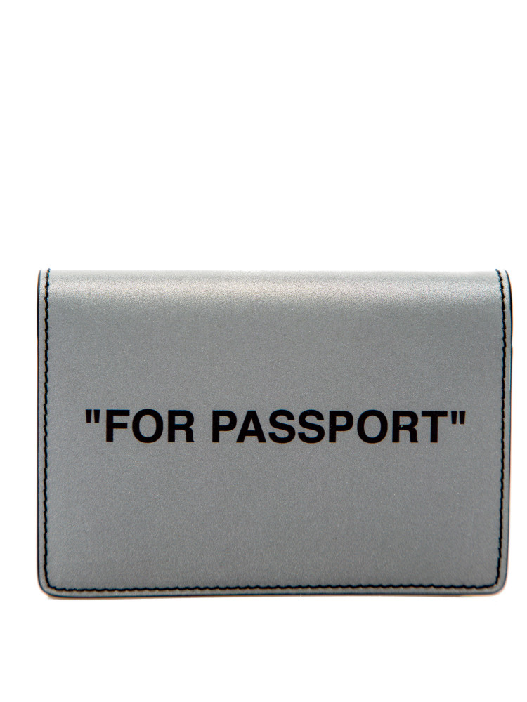 Off White  quote passport Off White   QUOTE PASSPORTzilver - www.credomen.com - Credomen