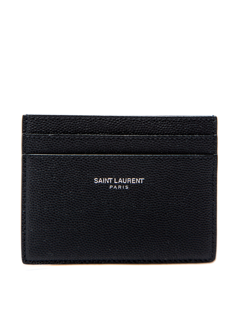 Saint Laurent ysl credit card case Saint Laurent  YSL CREDIT CARD CASEzwart - www.credomen.com - Credomen