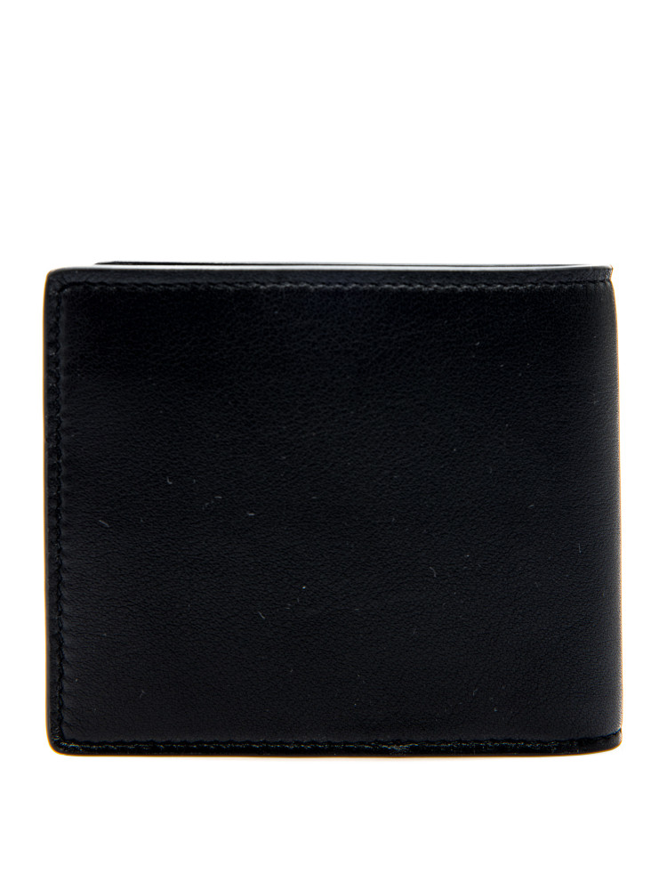 VERSACE: wallet in leather - Black | VERSACE wallet 10077131A03190 online  at GIGLIO.COM