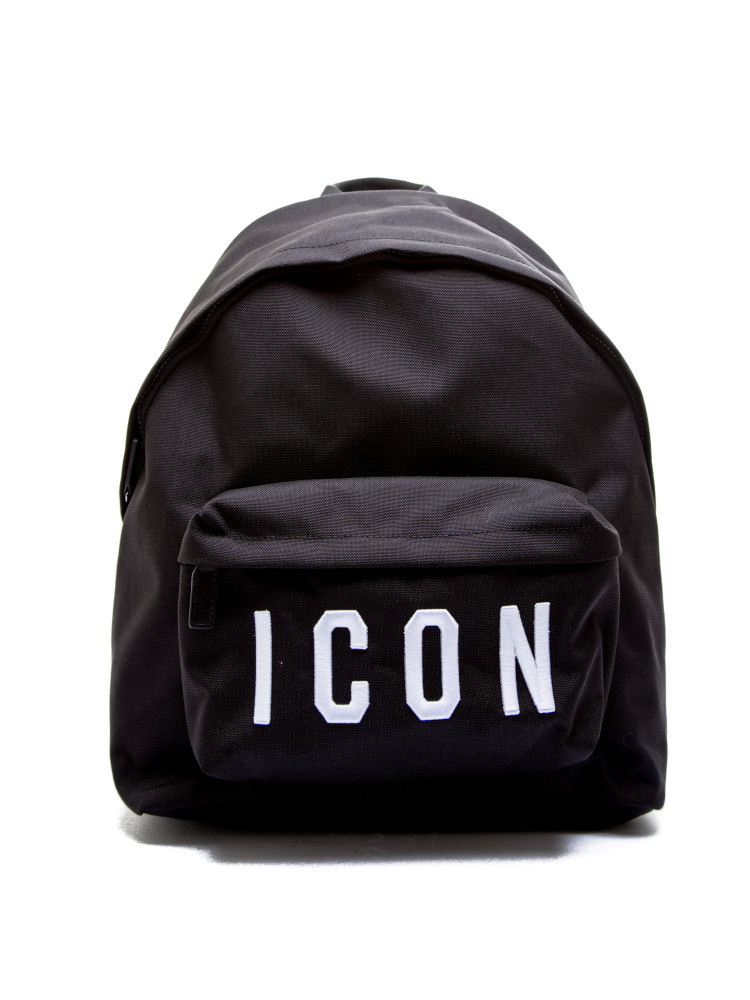 Dsquared2 backpack icon Dsquared2  Backpack ICONzwart - www.credomen.com - Credomen