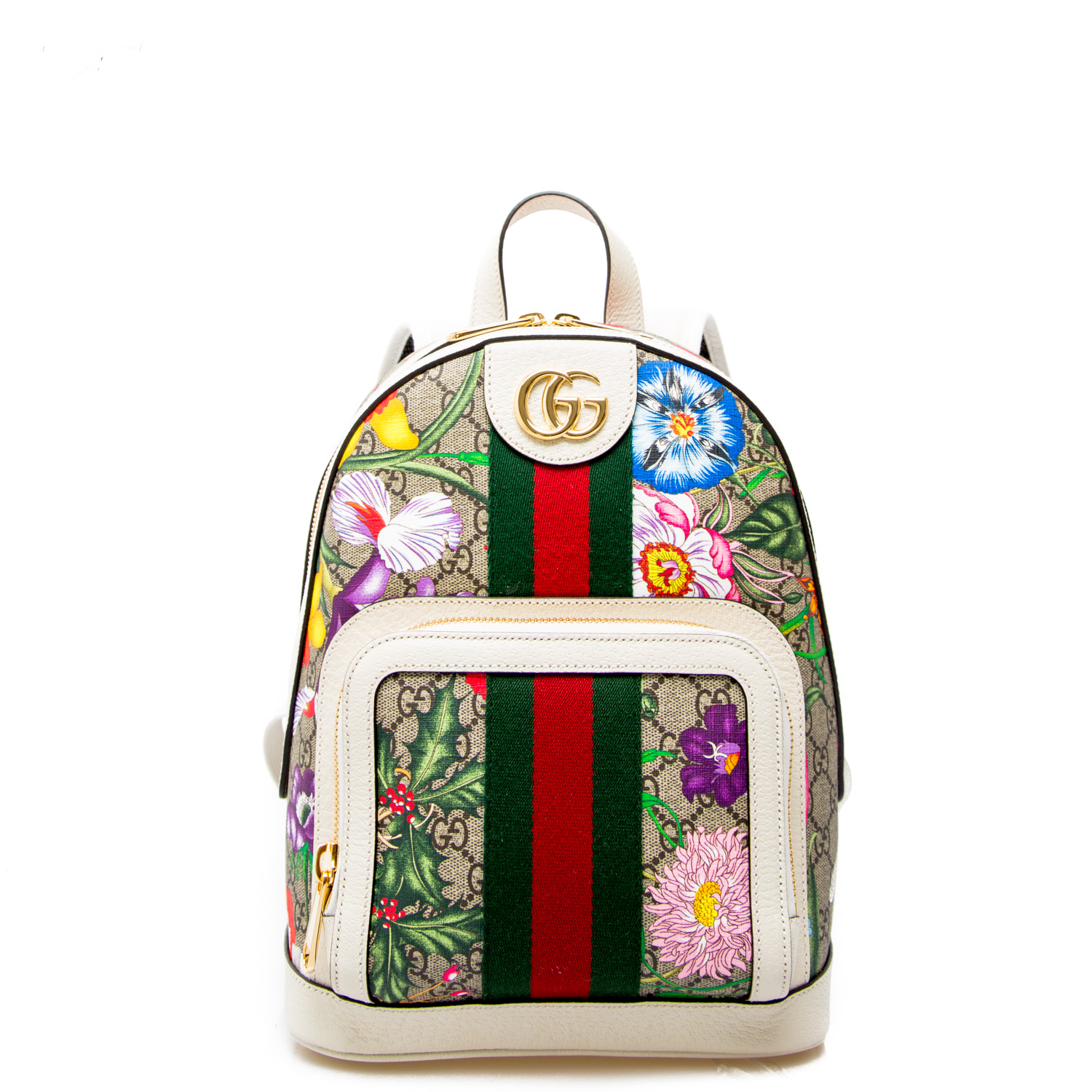 gucci backpack flowers